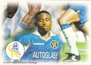 Montage (puzzle 9) Chelsea 1999 Futera Fans' Selection #81